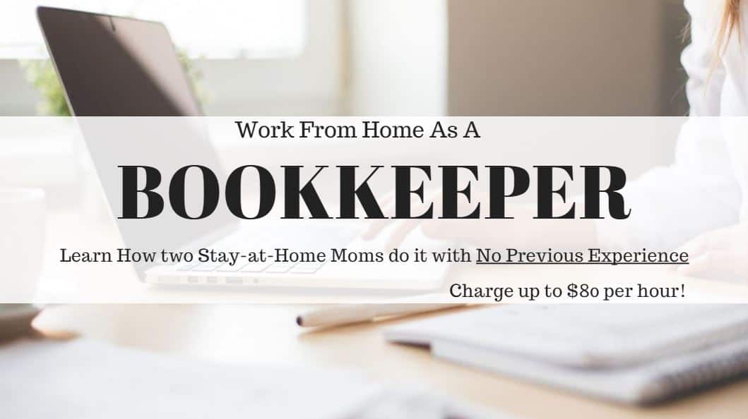 part time bookkeeper work from home