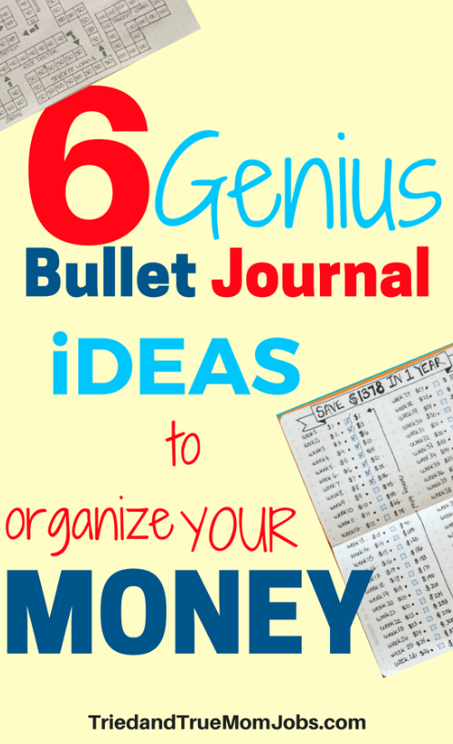 6 Incredible Bullet Journal Ideas To Help Organize Your Money - 