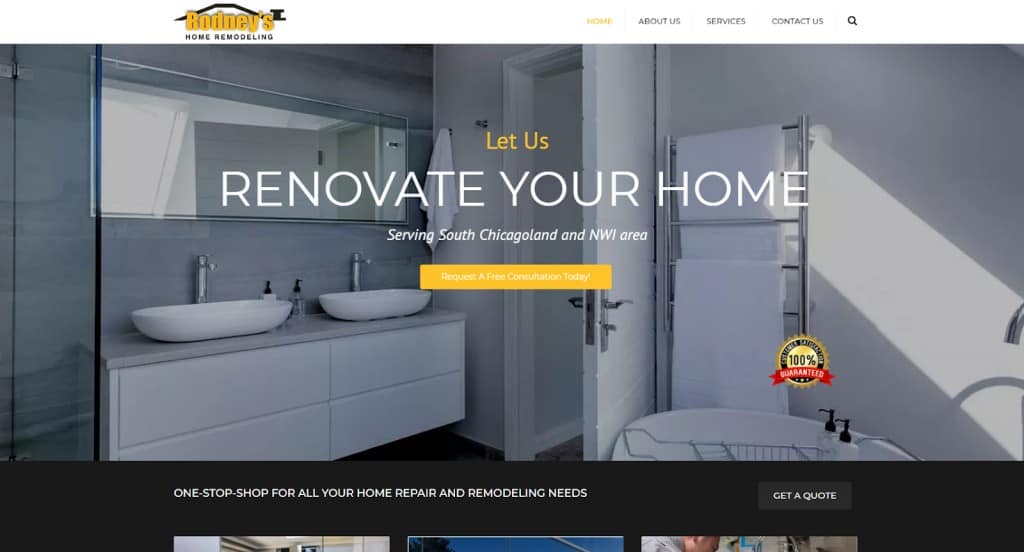 picture of a renovated home