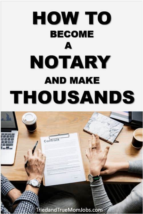 Text: How to become a notary and make thousands