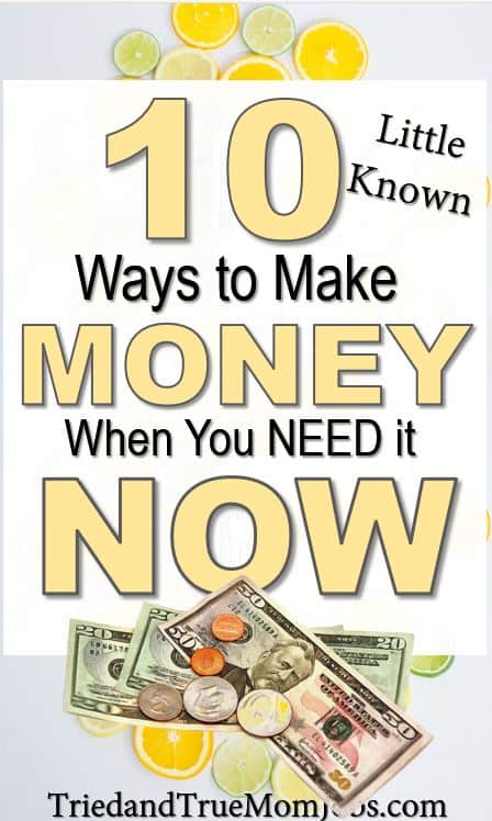 10 Legit Ways To Get Money If You Need It Now Get Paid Same Day W 1