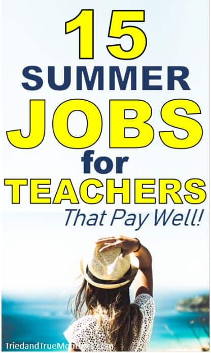 15 Little Known Summer Jobs For Teachers In 2020 That Pay Well