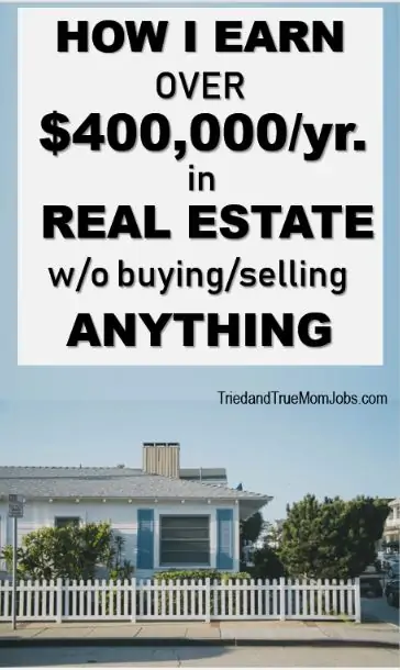 description of real estate earnings 