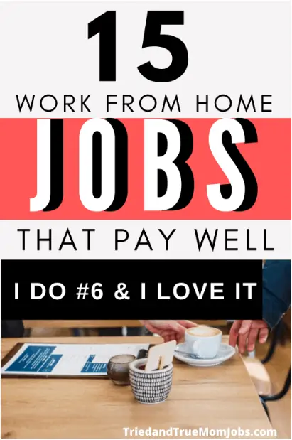 30 Best Work From Home Jobs With Great Pay (2024)