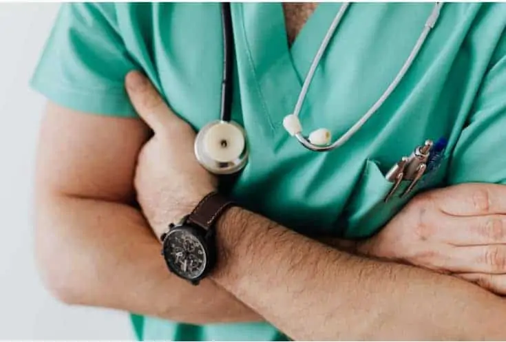 Doctor with a stethoscope