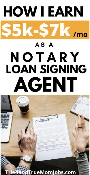 Text: how I earn $5,000-$7,000 as a notary loan signing agent