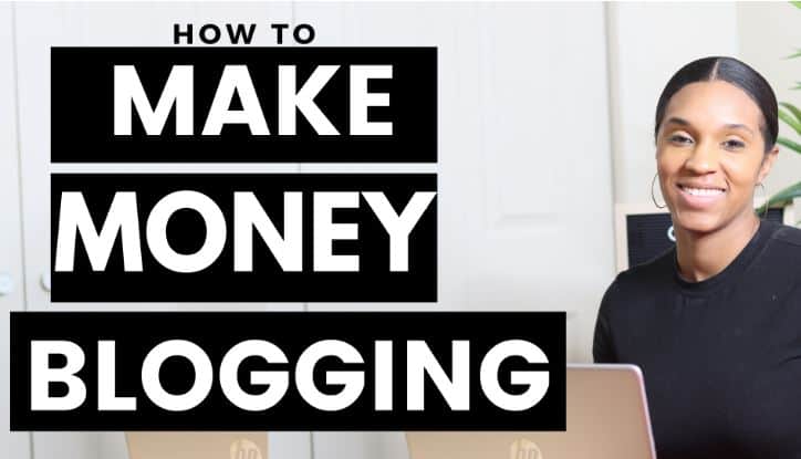 A picture with the Title How To Make Money Blogging.